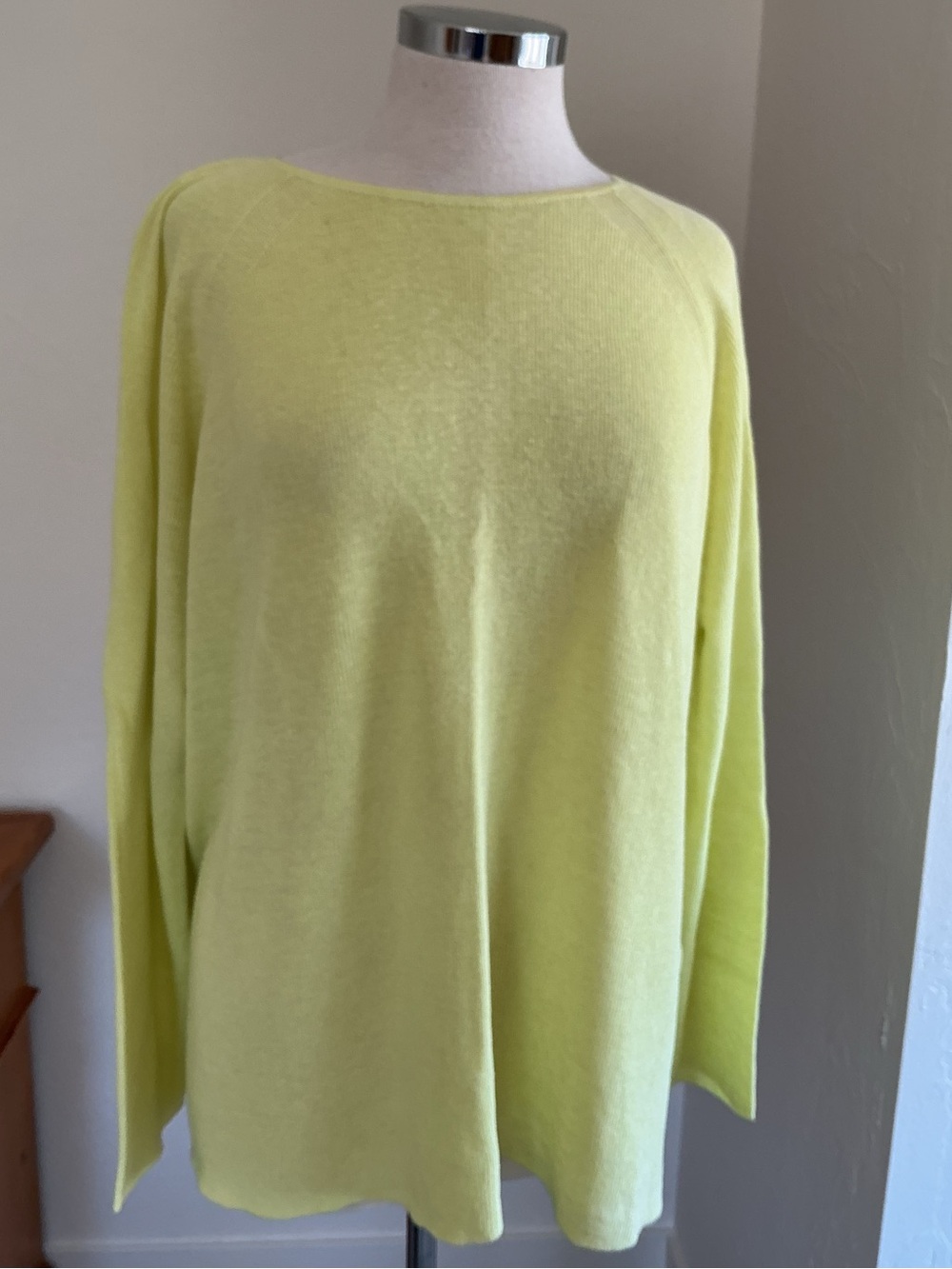 Eileen Fisher Organic Linen/Cotton Sweater - Size XL